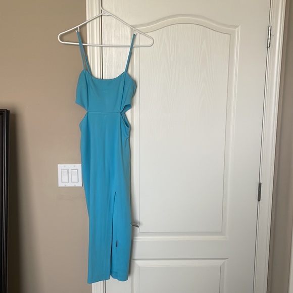REVOLVE Light Blue Strappy Midi Dress - Picture 6 of 8